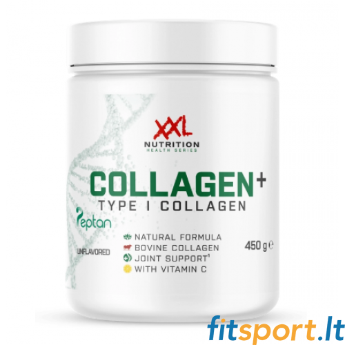 XXL Nutrition Collagen+ 450 g. (1 tipo kolagenas) 